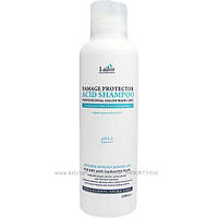 Бесщелочной шампунь з pH 4. 5 Lador Damage Protector Acid Shampoo 150мл і 900мл