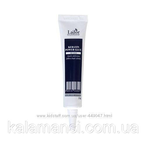 Кератиновая сироватка-клей для посічених кінчиків Lador Keratin Power Glue 15 мл