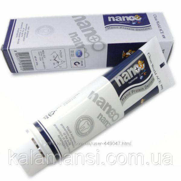 Зубна паста з наночастинками срібла HANIL Clean World Ace Nano Toothpaste 180 мл