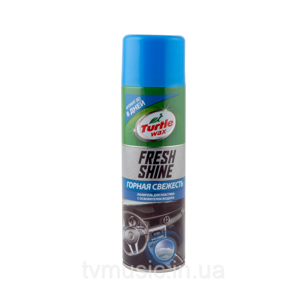 Поліроль для пластику Turtle Wax Fresh Shine Гірська свіжість 500 мл