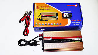 Інвертор Powerone 1300W із зарядкою 12V 220V