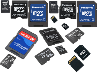 SD, MicroSD карти