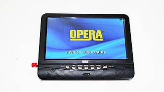 9,5" TV Opera 901 Портативний телевізор з Т2 USB SD