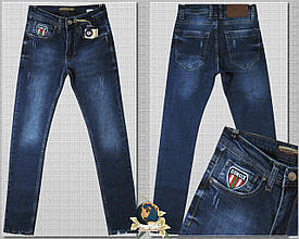 Джинси чоловічі молодіжні завужені синього кольору Corcix — 2022