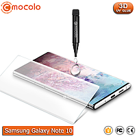 Захисне скло Mocolo Samsung Galaxy Note 10 Nano Optics UV Liquid Tempered Glass 3D (Clear)