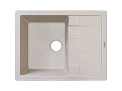 Гранітна мийка Adamant Anila 08 Ivory 6550 кремова