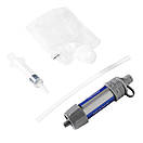 Фільтр портативний для води туристичний похідний Water Filter Straw блакитний, фото 6