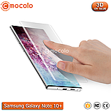 Захисне скло Mocolo Samsung Galaxy Note 10+ Nano Optics UV Liquid Tempered Glass 3D (Clear), фото 3