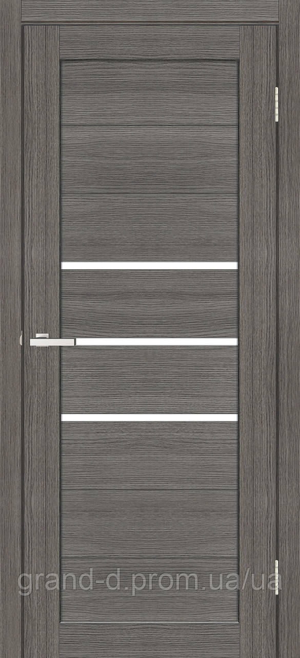 Двері міжкімнатні Оміс Deco 06 Cortex, колір дуб ash