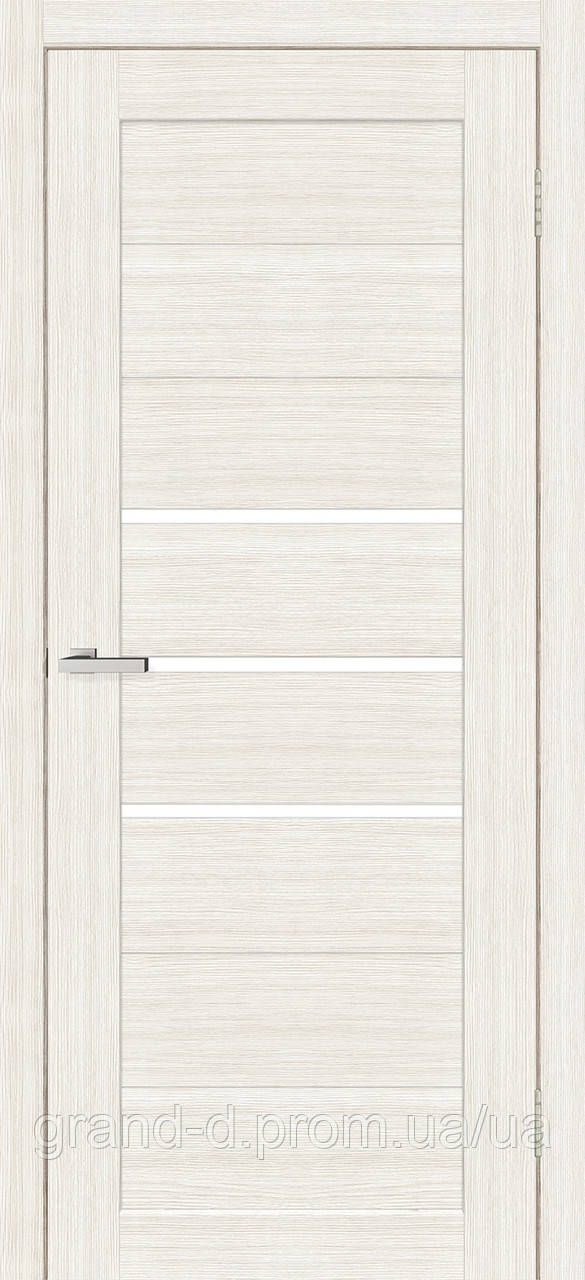Двері міжкімнатні Оміс Deco 06 Cortex, колір дуб bianco