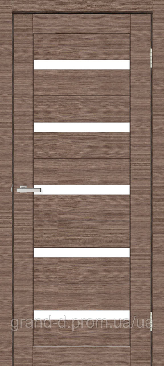 Двері міжкімнатні Оміс Deco 07 Cortex, колір дуб amber line