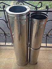 Димохідна труба з неіржавкої сталі (одностінний) Ø 250 Версія-Люкс, фото 3