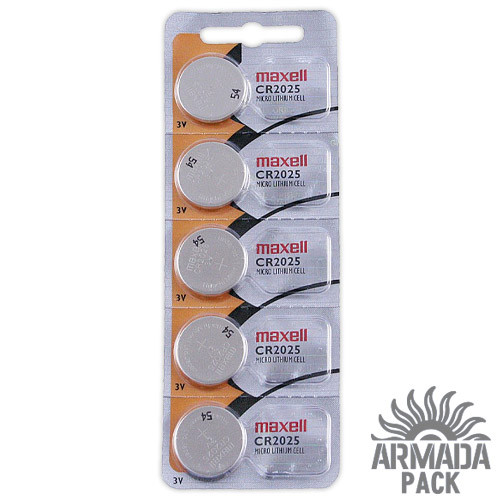 Батарейка Maxell CR2025 3V літієва (5 шт.)