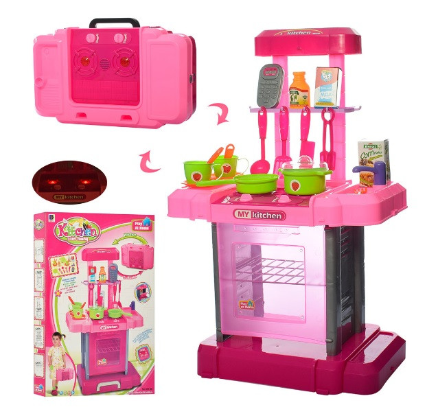 Кухня дитяча 661-60 з посудом і продуктами, світло, звук