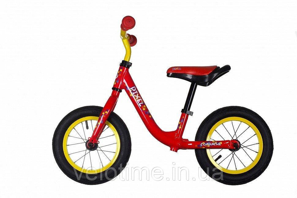 Беговел Comanche Pixel 12 (червоний-жовтий), фото 1
