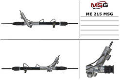 Рульова рейка з ГУР нова MERCEDES-BENZ VIANO (W639) 03-,VITO / MIXTO (W639) 03-,VITO (W639) 03-