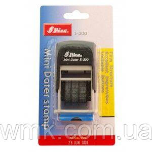 Міні-датер пластик. дата укр. 3 мм S-300, фото 1