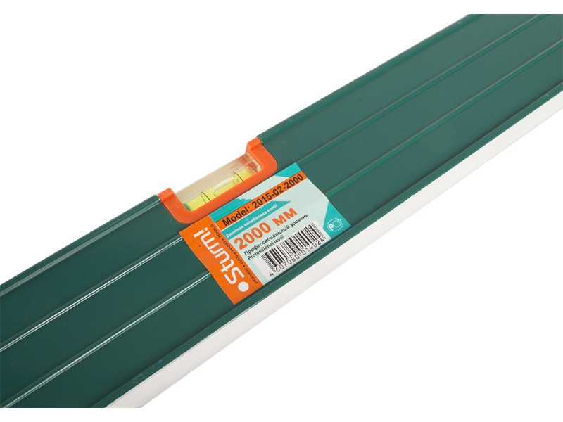 Рівень Sturm, 2000мм, 2 рукоятки 2015-02-2000