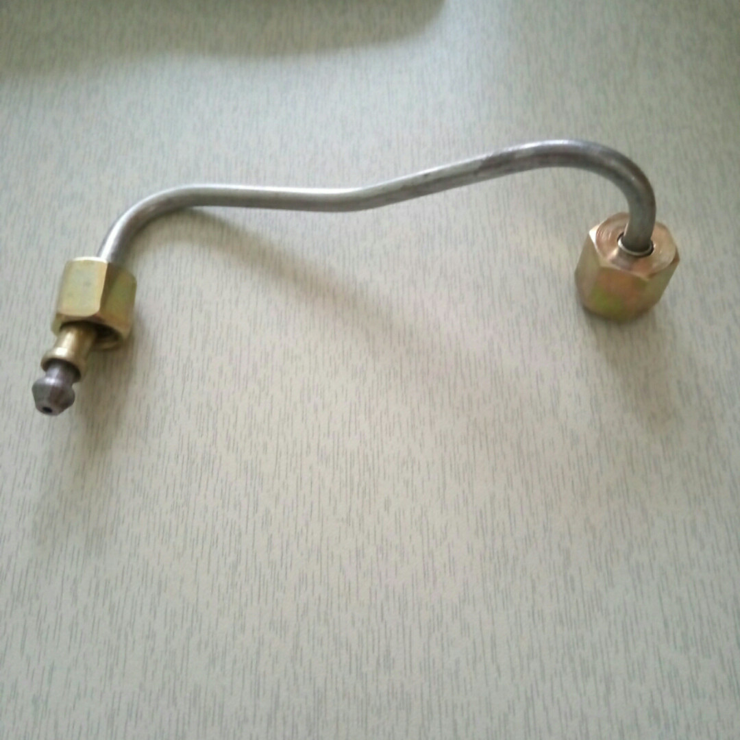 Трубка високого тиску дизельного двигуна 190n  L-300 мм під ключ 17/19, фото 1