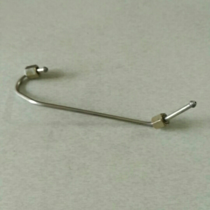 Трубка високого тиску GZ дизельного двигуна 195n L-350 мм під ключ 17/17, фото 1