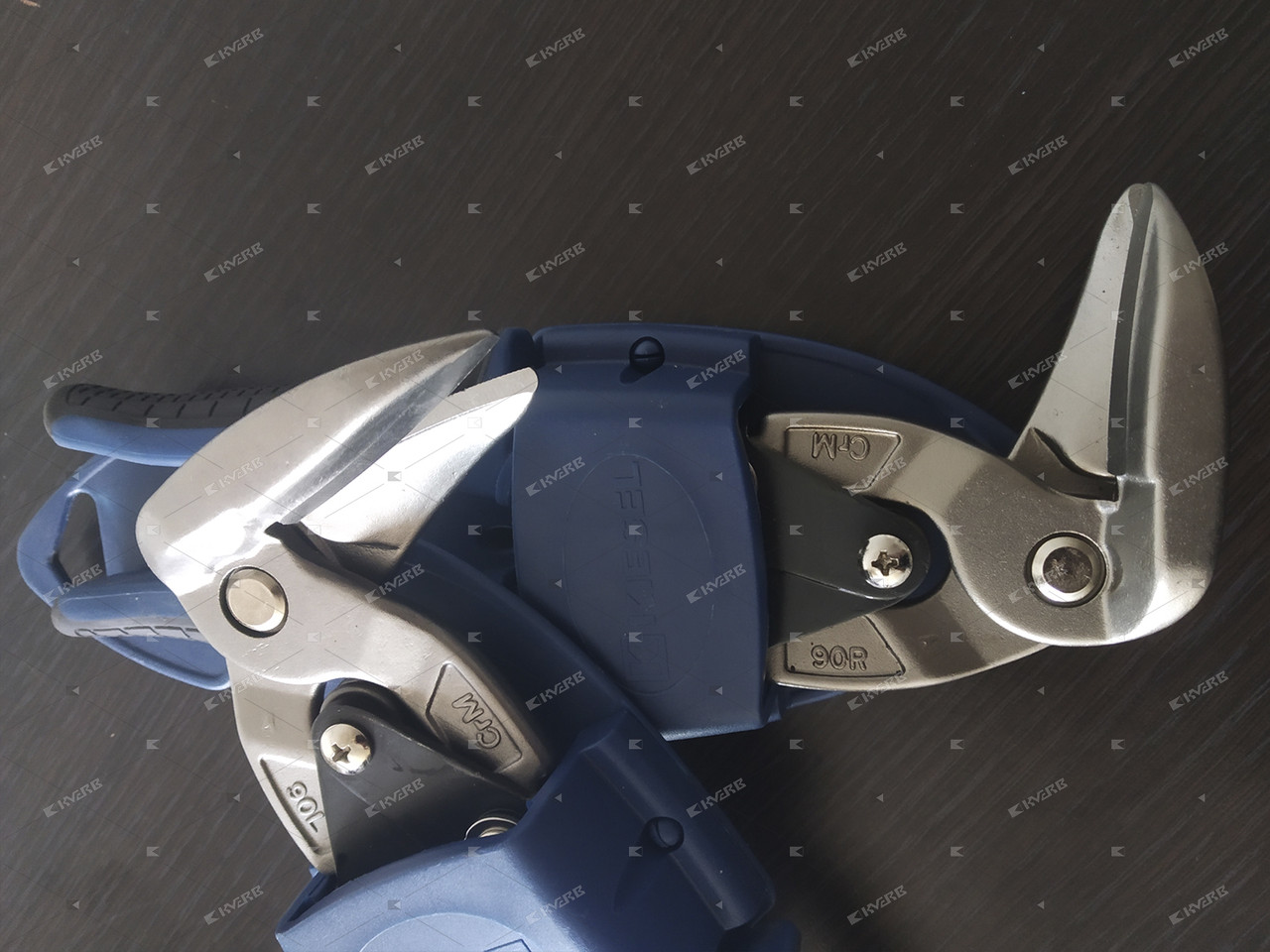 Рычажные ножницы по металлу изогнутые под углом 90° Kiesel - фото 1 - id-p1023916255