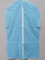 Чохол для зберігання одягу з плащової тканини блакитного кольору, розмір 60*100 см