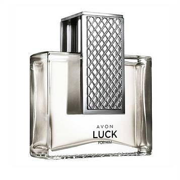 Avon Luck for Him 75 ml чоловіча туалетна вода (Ейвон Лак)