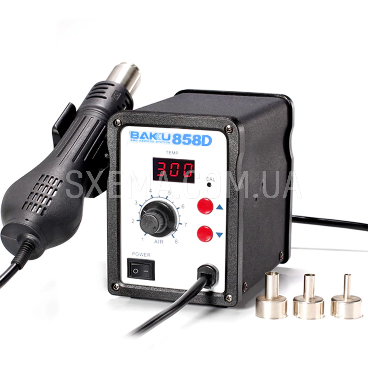 Паяльная станция Baku BK-858D термофен для пайки 700W пайка SMD, BGA ...