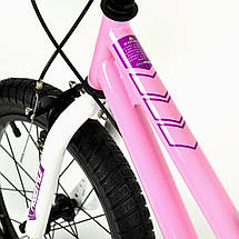 Дитячий двоколісний велосипед RoyalBaby FREESTYLE 12", OFFICIAL UA, рожевий, фото 3