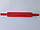 Скалка кондитерська текстурная з візерунком Зірки пластикова для мастики L 39/25 cm D 4 cm, фото 2