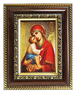 Ікона в рамці Діва Марія, Пресвята Богородиця, багет SA2915-33, 7х10