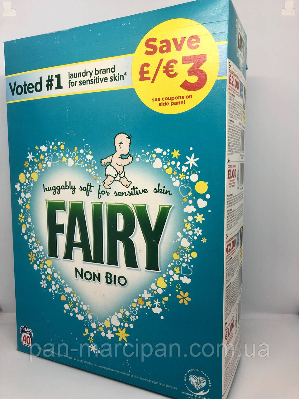 Пральний порошок дитячий Fairy Non Bio 2.6 кг (40пр)