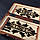 Шахматы, нарды оформлены уникальной резьбой, 36*18*8см, арт.191321, фото 10