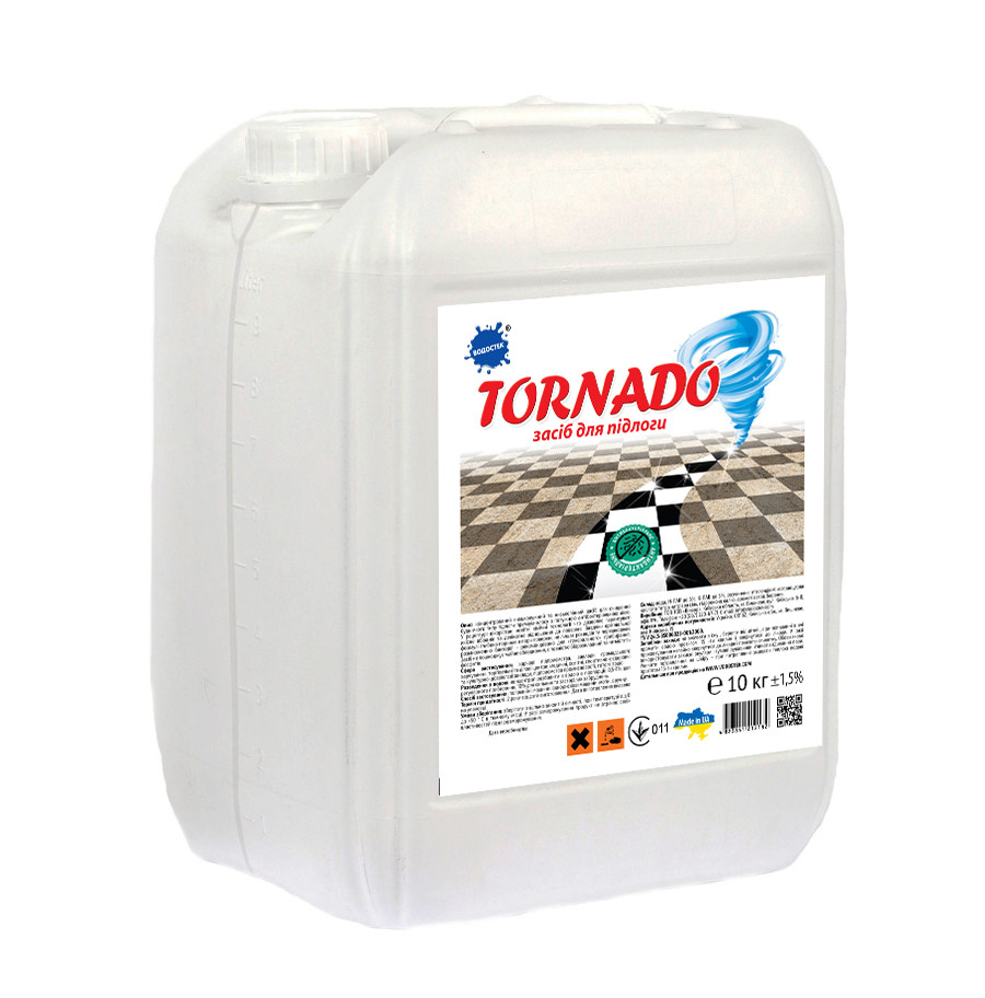 Засіб для прибирання підлоги "TORNADO" 1:10-150, 10 кг, фото 1