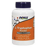 L-Tryptophan Powder NOW, 57 грамів