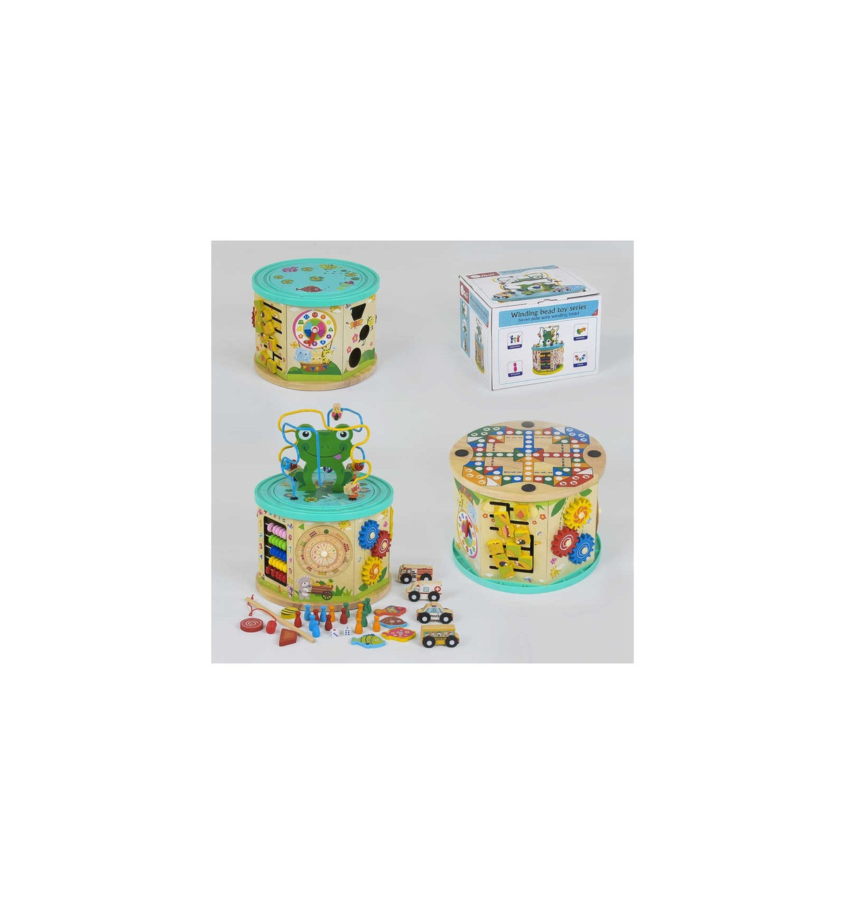 Дерев'яна гра Логічний куб Muv