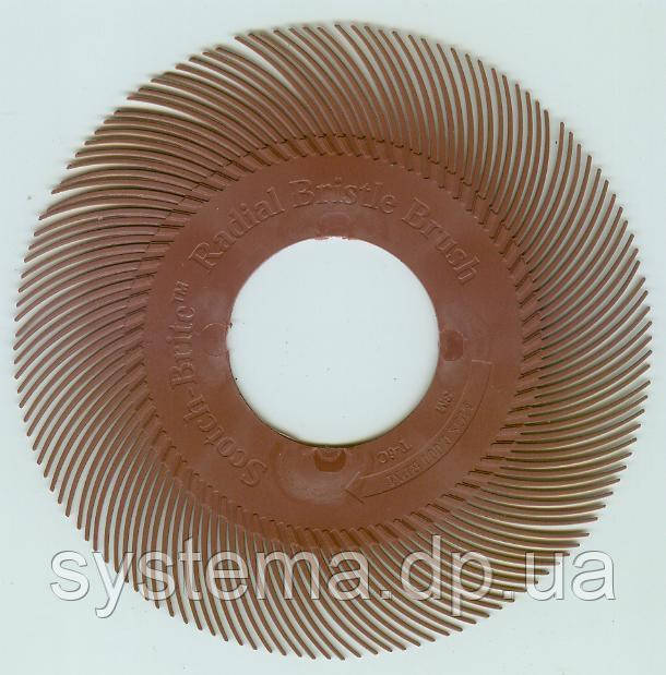 Радіальний коло Scotch-Brite™ Bristle BB-ZB 150мм P220 червоний