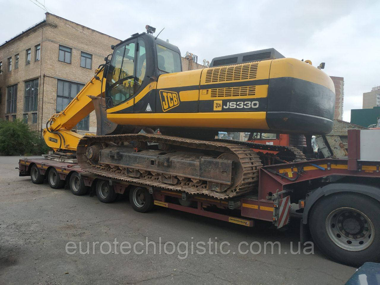 Гусечний екскаватор JCB JS 330LC.