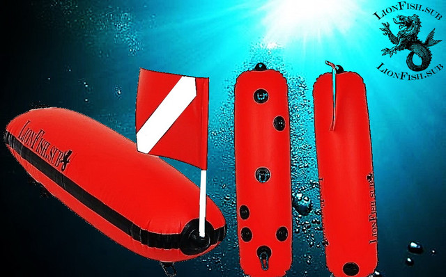 Буй Sigara LionFish.sub для Подводной Охоты, Дайвинга и Фридайвинга
