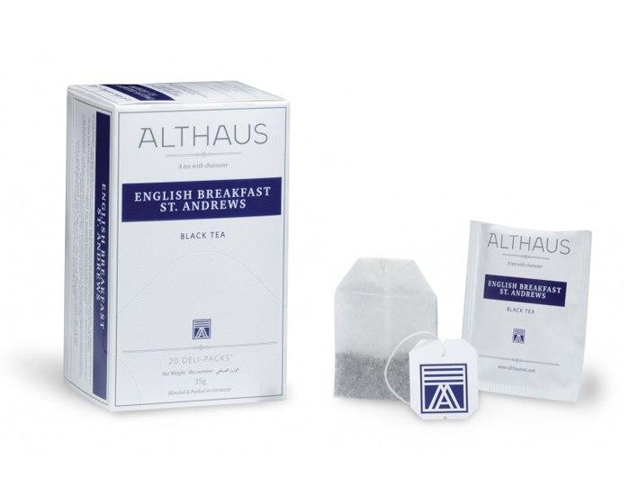 Пакетований чай Althaus English Breakfast St. Andrews на чашку 200 мл ...