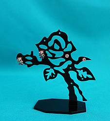 Підставка піднабір сережок Троянда