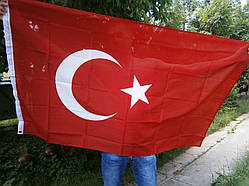 Прапор Туреччини з металевими люверсами 90x150 см MFH Німеччина