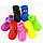 Непромокаемые резиновые сапоги для собак, розовый, резиновая обувь для собак мелких, средних, крупных пород, фото 9