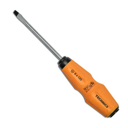 Викрутка ударна плоска Technics SL 6 х 125 мм (46-202), фото 1