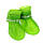 Непромокальні гумові чоботи для собак, зелений, гумове взуття для собак дрібних, середніх, великих порід, фото 5