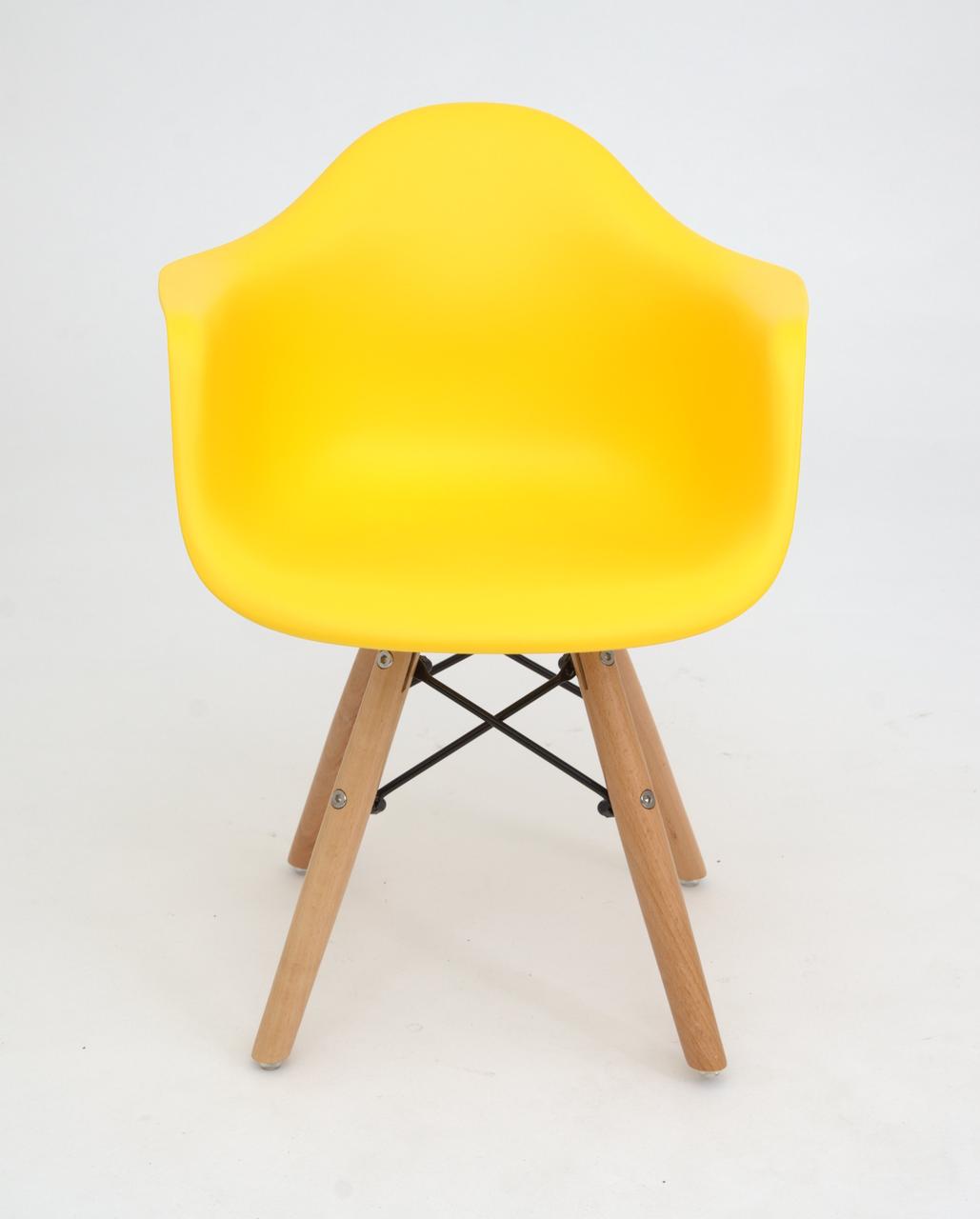 Стілець дитячий Leon Eames kids, жовтий