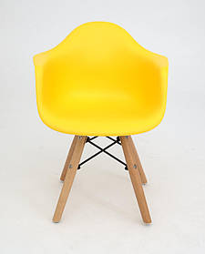 Стілець дитячий Leon Eames kids, жовтий