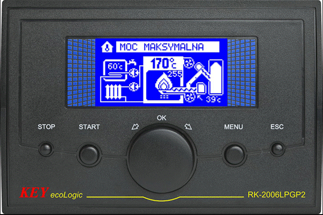 Автоматика для пелетної пальника KEY RK-2006LPG2 (2A) (Польща)