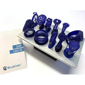 Фотополімер BlueCast CR3A для LCD / DLP 3D принтерів 0,5 л, фото 2