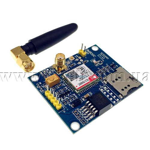Плата розробника GSM Bluetooth модуля SIM800C, фото 1